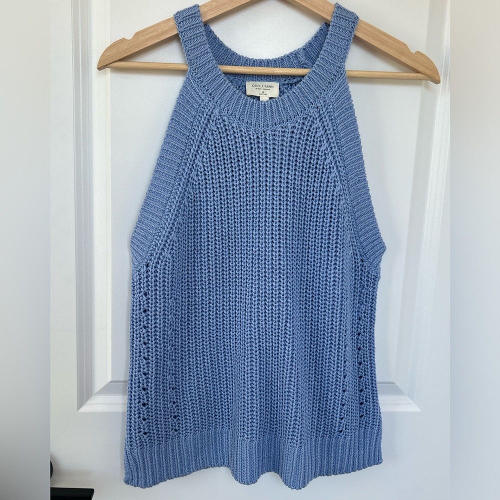 Gentle Fawn Hydrangea Color Bay Knit Sweater Tank - Picture 2 of 8